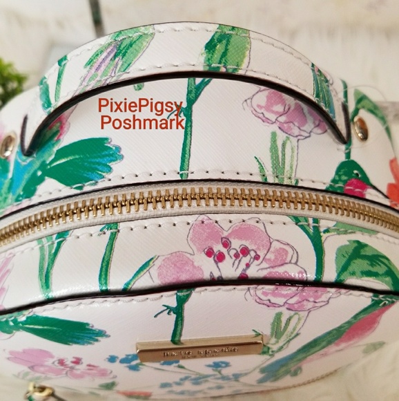 🌹HP Kate Spade Sammi Hummingbird Floral Backpack - Picture 6 of 8